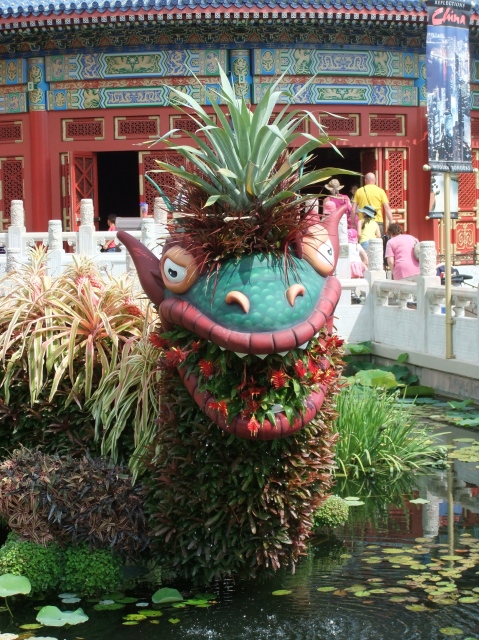Dragon in China pavilion 