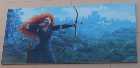 "Brave" Billboard in Hollywood Studios