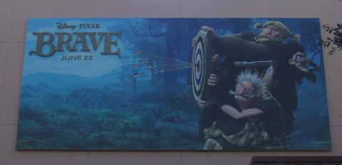 "Brave" Billboard in Hollywood Studios