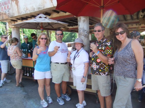 Cheers from the Wine Walk!